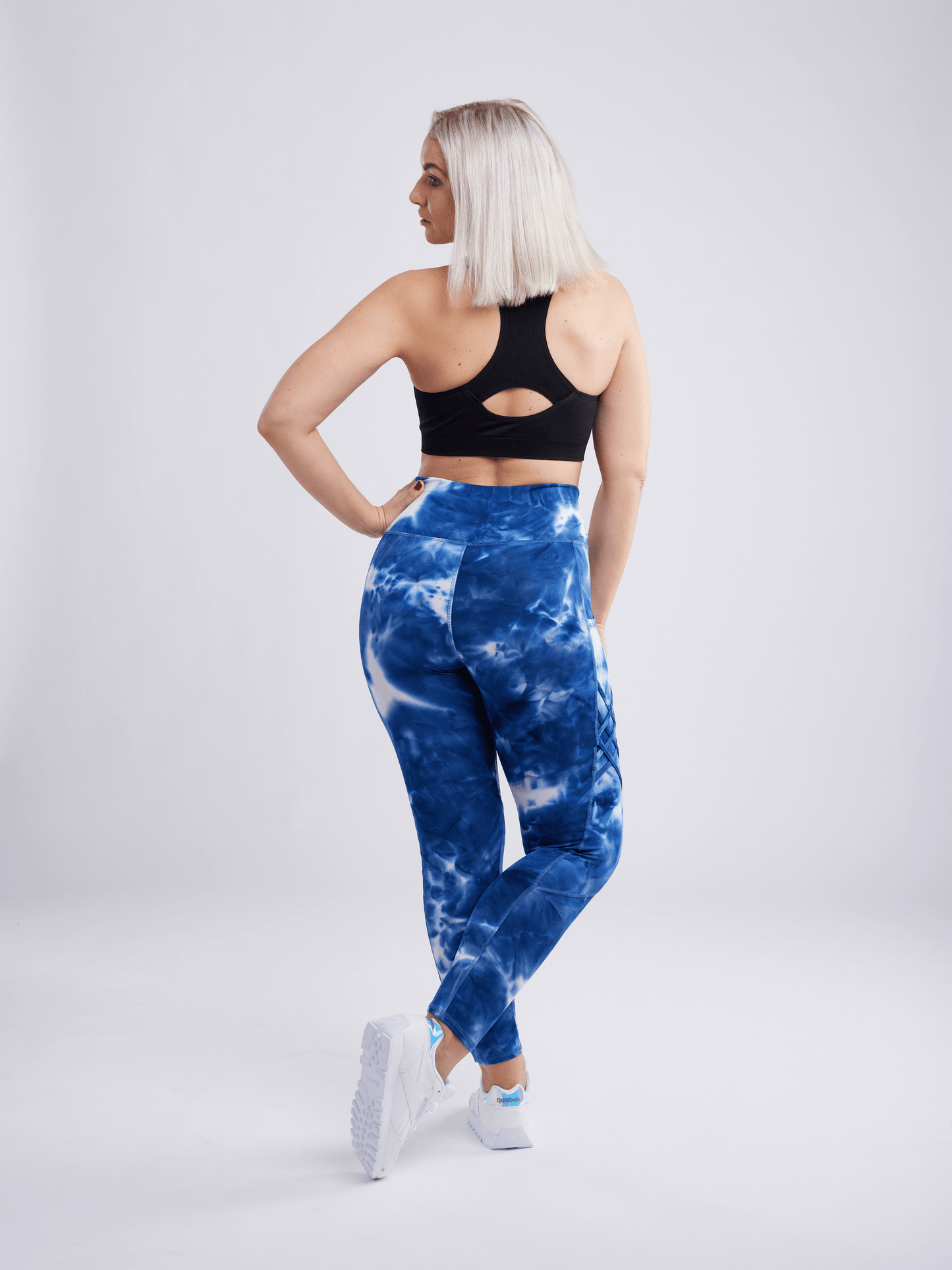 JupiterGear High-Waisted Criss-Cross Leggings with Pockets