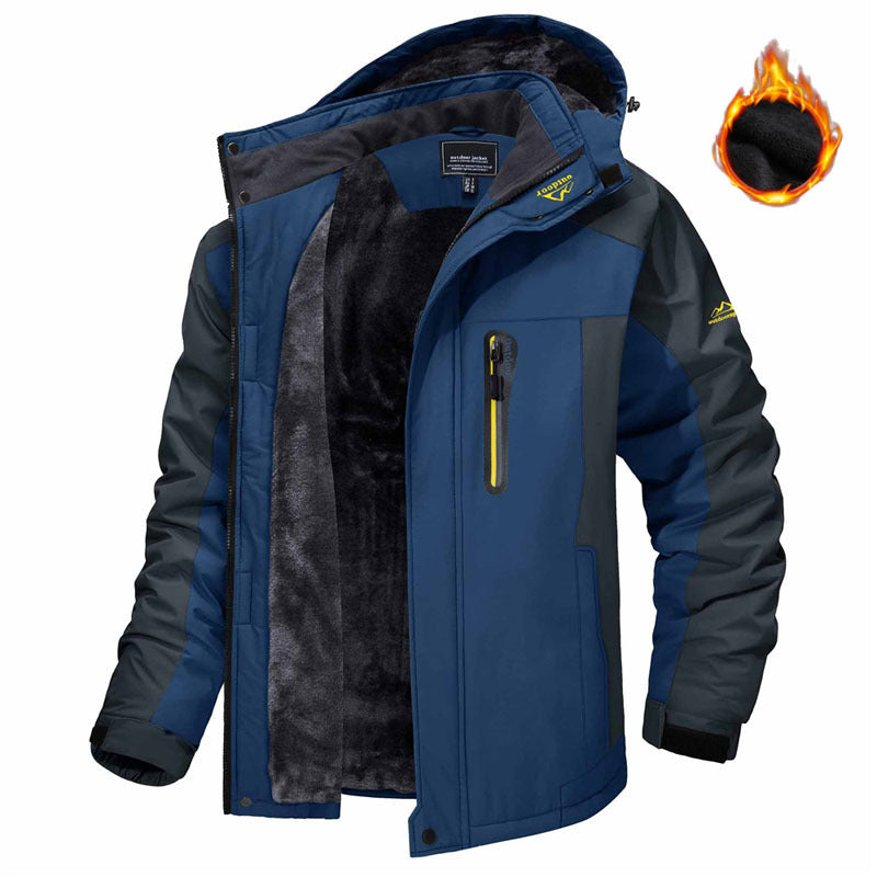 Premium Windproof Long Sleeve Puffer Jacket