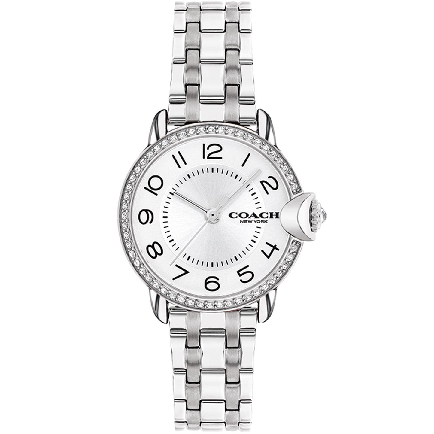 Coach Women's Arden Watch - Elegant Stainless Steel Design