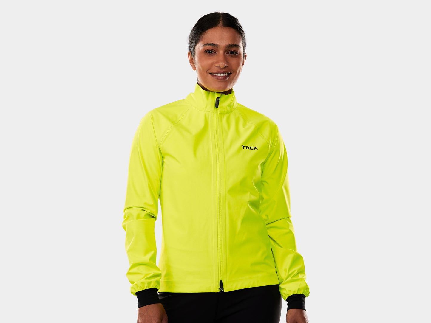 Veste de pluie Trek Circuit pour femmes - Jaune radioactif
