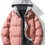 Men's Plus Size Hooded Padded Puffer Jacket
