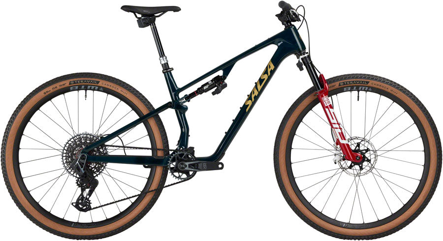 Bicicleta Salsa Spearfish C Deluxe XO AXS Transmission - 29" Carbon Pequeña