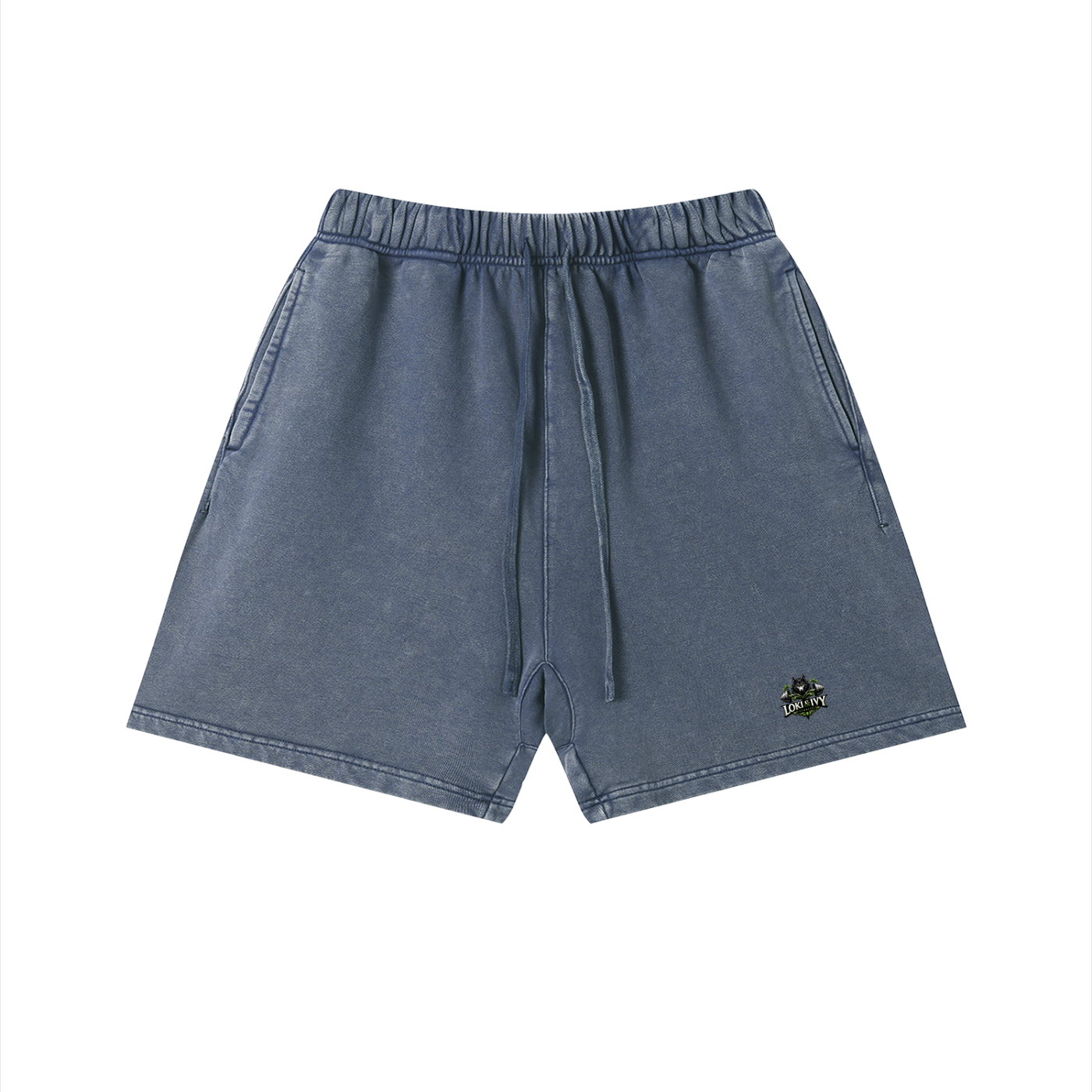 Pantalones Cortos de Algodón Vintage Wash Unisex Loki & Ivy