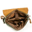 Mochila de Laptop de Cuero Crazy Horse de Lona Premium