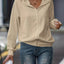 Chaqueta blanca con cremallera y cuello para mujer versátil