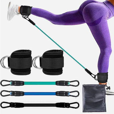 Ultimate Ankle Strap Resistance Bands for Hip and Leg Strength Training - Korvel