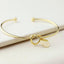 Personalized Knot Initial Bracelets - Luxury Charm Bangles