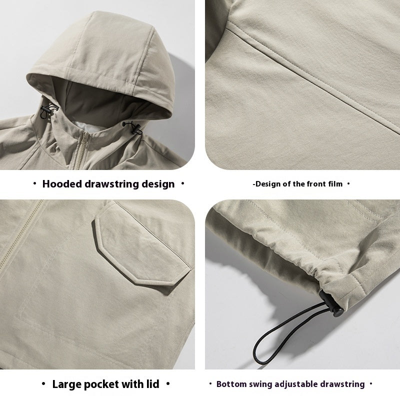 Premium Waterproof Hooded Outdoor Jacket
