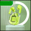 Mini Transparent Wireless Bluetooth Headset with Digital Display