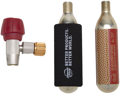 Inflateur Planet Bike Red Zeppelin avec cartouches de 16 g