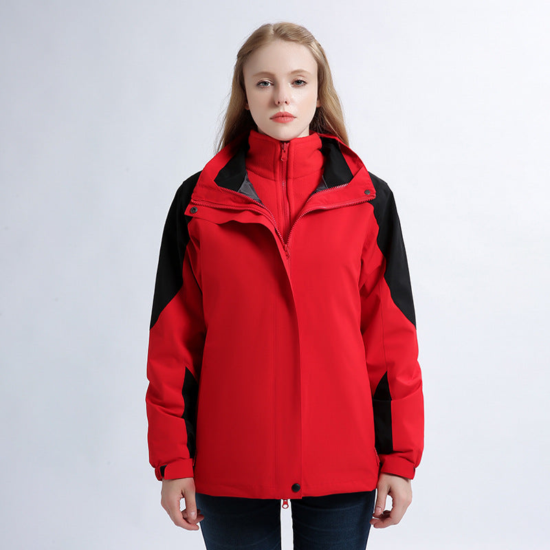 Three-in-One Shell Jacket - Versatile Waterproof Outerwear