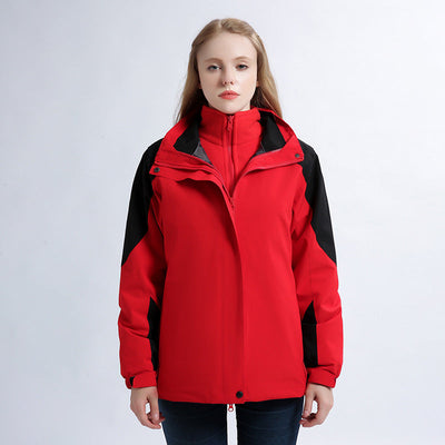 Three-in-One Shell Jacket - Versatile Waterproof Outerwear