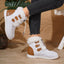 Versatile Round Toe Winter Boots for Women