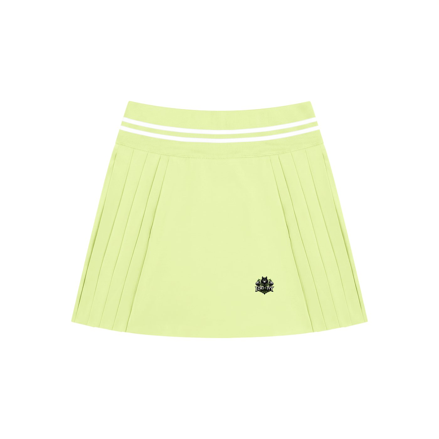 Jupe mini plissée pour femmes Loki & Ivy