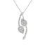 Genuine .50ct Diamond Pendant in 10KT White Gold