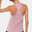 Full Size Scoop Neck Wide Strap Active Tank