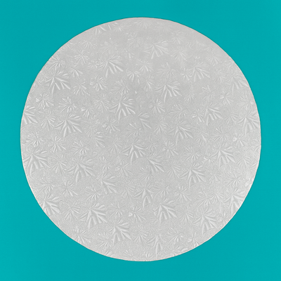 Premium Silver Cake Drum - 18" Round - 12 Count
