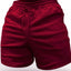 Men's Plus Size Drawstring Breathable Shorts