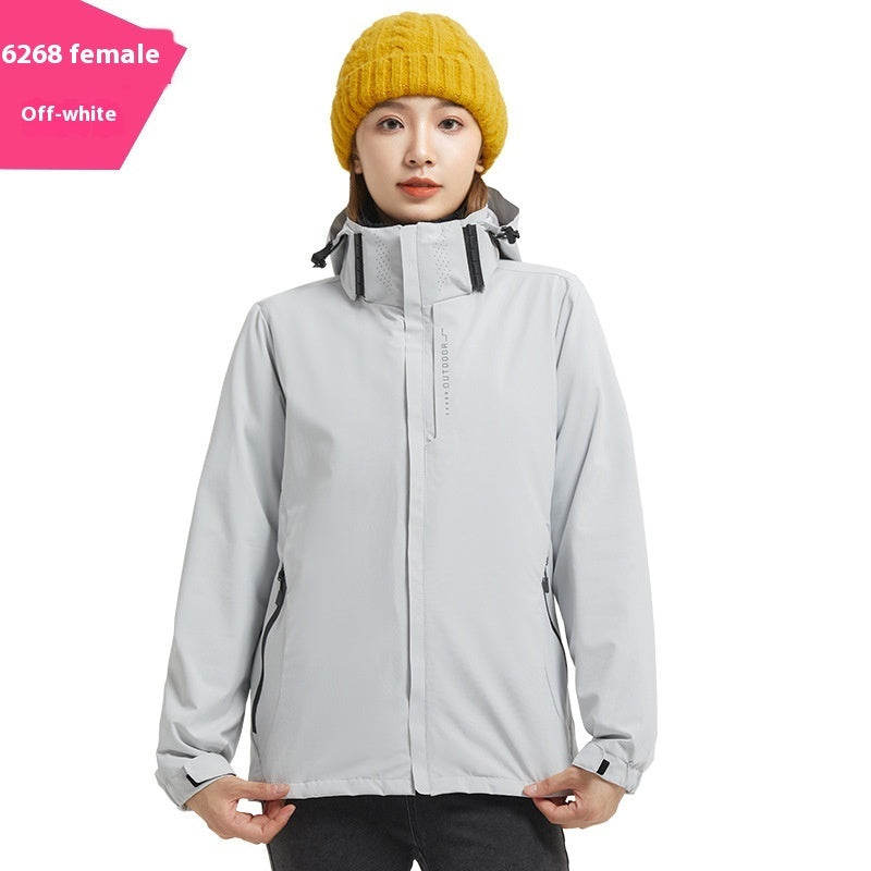 Premium Waterproof Fleece Lined Shell Jacket Set