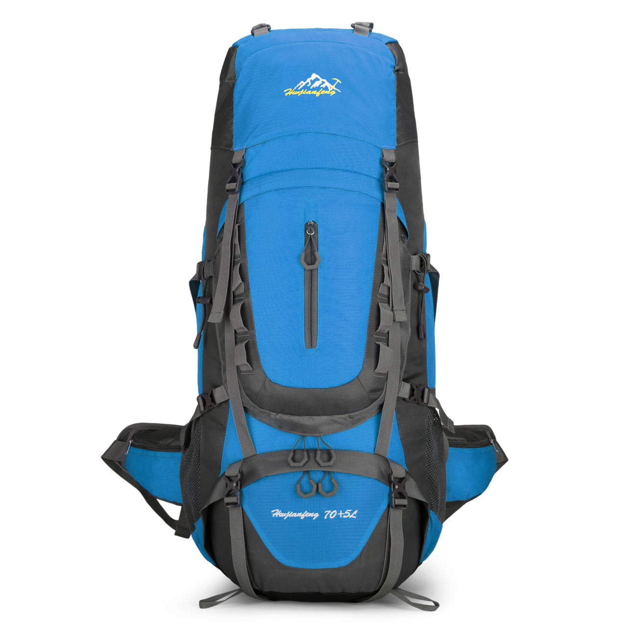 New Outdoor Sports Mountaineering Bag 70 Liters Large Capacity Backpack Hiking Camping Bag Travel Backpack - Korvel