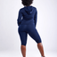 JupiterGear Mid-Rise Capri Fitness Leggings with Pockets