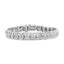Pulsera de eslabones en chevron de diamantes de plata esterlina .925 - 3.00 Cttw