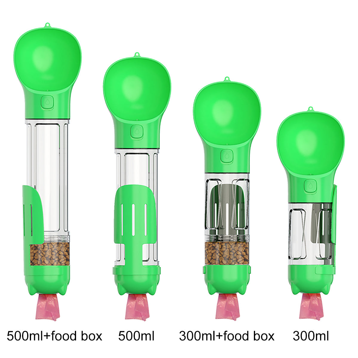 Botella de Agua Multi-Funcional para Mascotas