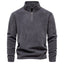Fashion Personality Stand-Collar Zippered Sweatshirt