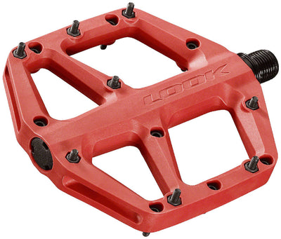 Pedales LOOK Trail Fusion - Plataforma 9/16" Rojo