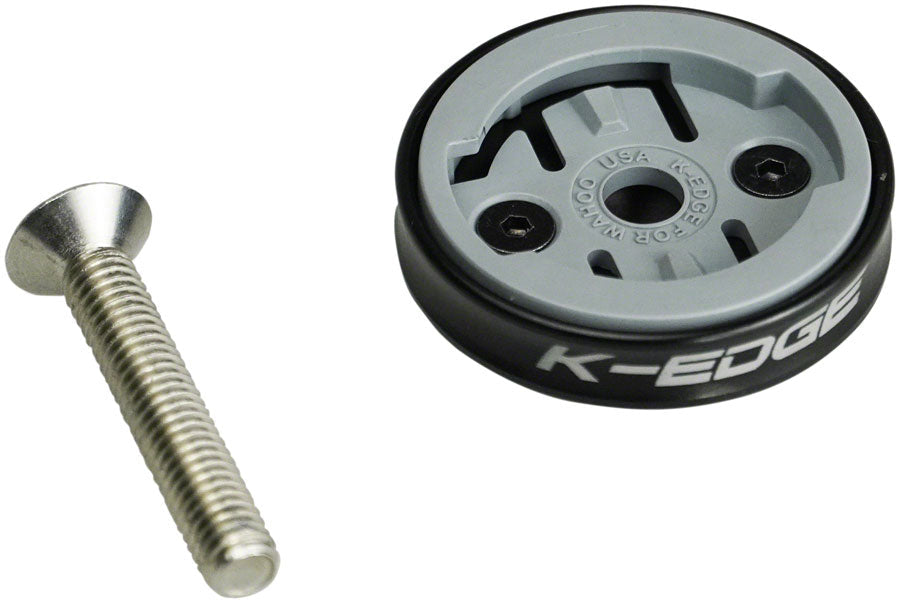 Support de capuchon de tige K-EDGE Wahoo Gravity pour ordinateurs ELEMNT et Bolt