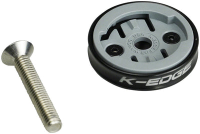 K-EDGE Wahoo Gravity Stem Cap Mount for ELEMNT & Bolt Computers