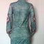 Vestido Mini de Estampado Bohemio - Manga Larga, Ajuste Casual para Otoño e Invierno