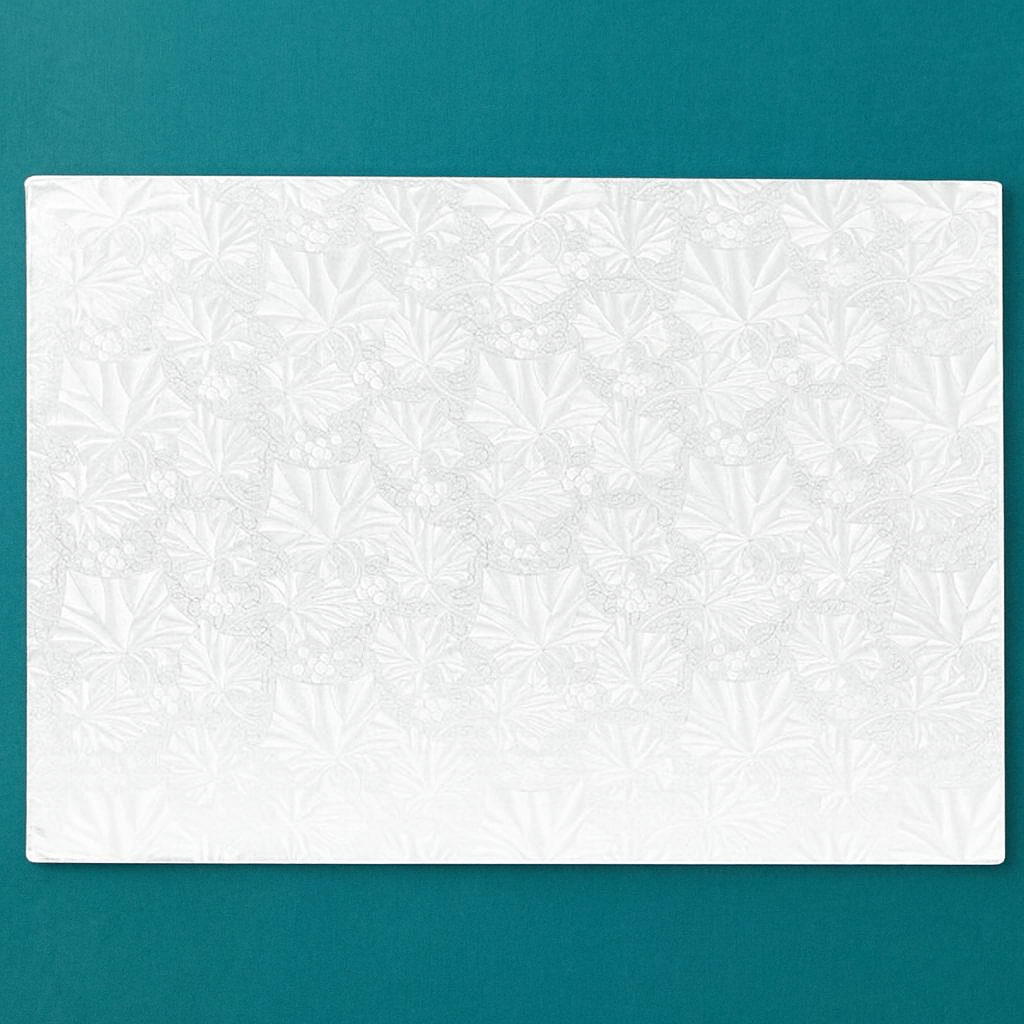 Cake Drum - 1/4 Sheet White 12ct - Korvel