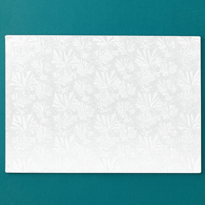 Cake Drum - 1/4 Sheet White 12ct - Korvel