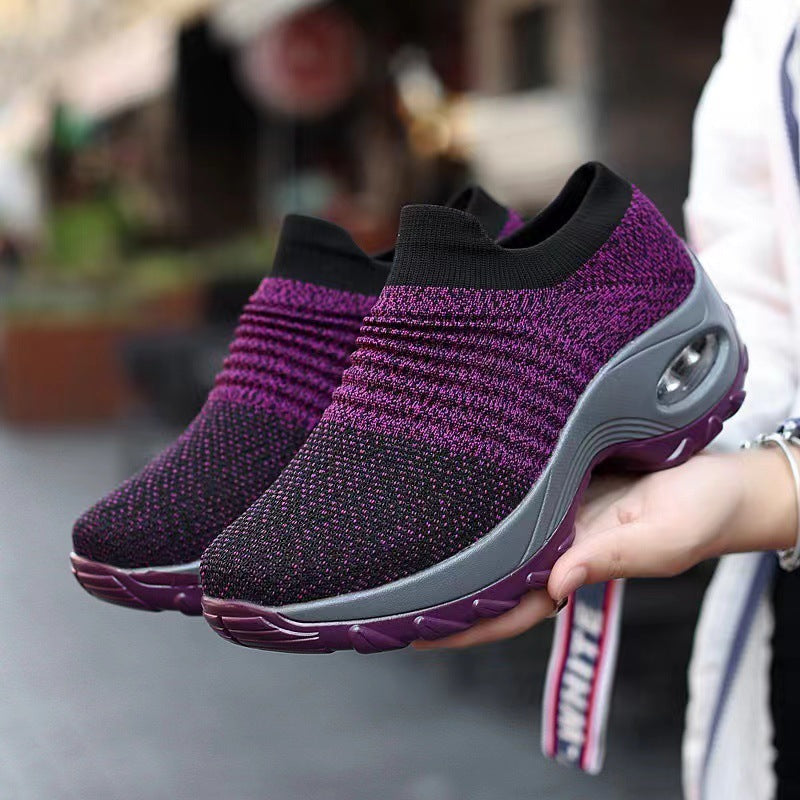 Casual Height-Boosting Air-Cushioned Sneakers