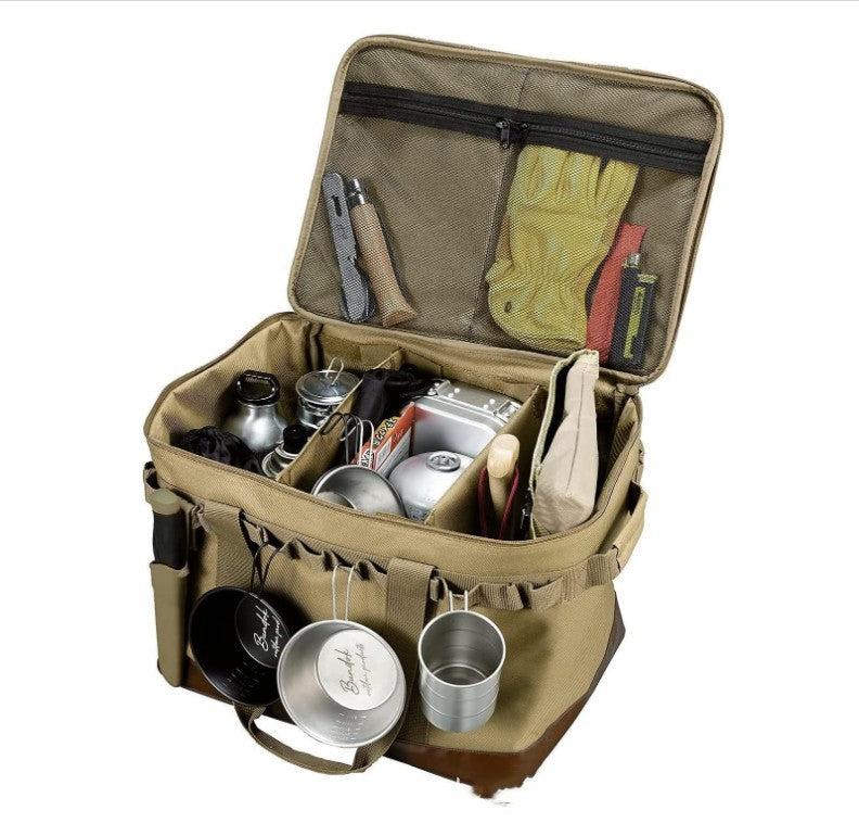 Bolsa de Almacenamiento de Tela de Doble Capa para Camping