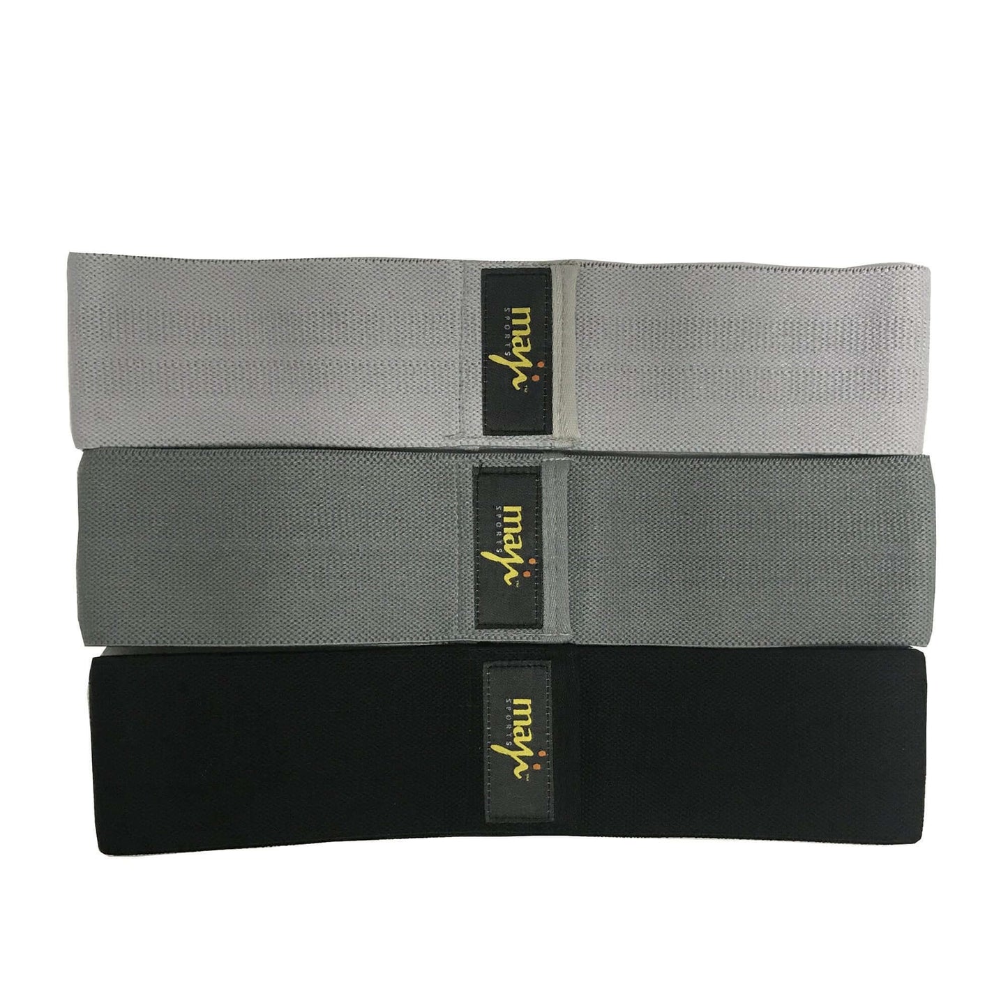 Pack de trois bandes de résistance pour les fessiers - Entraînement polyvalent