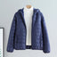 Chaqueta acolchada de algodón versátil para mujer