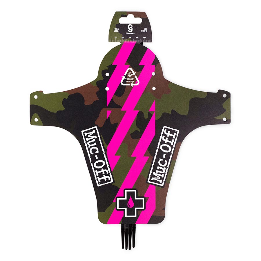 Garde-boue avant Muc-Off Ride Guard - Rose/Camo