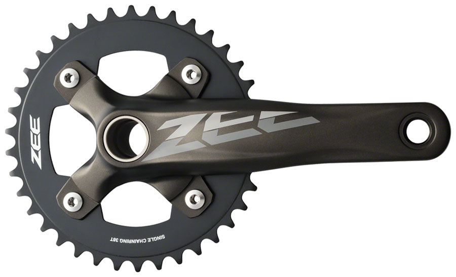 Shimano ZEE FC-M640 Crankset - 175mm 10 velocidades con soporte inferior