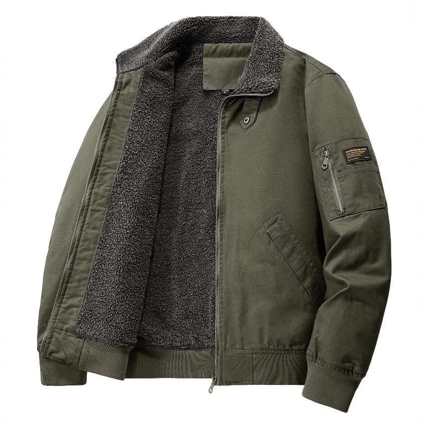 Premium Winter Fleece Cotton Coat for Men