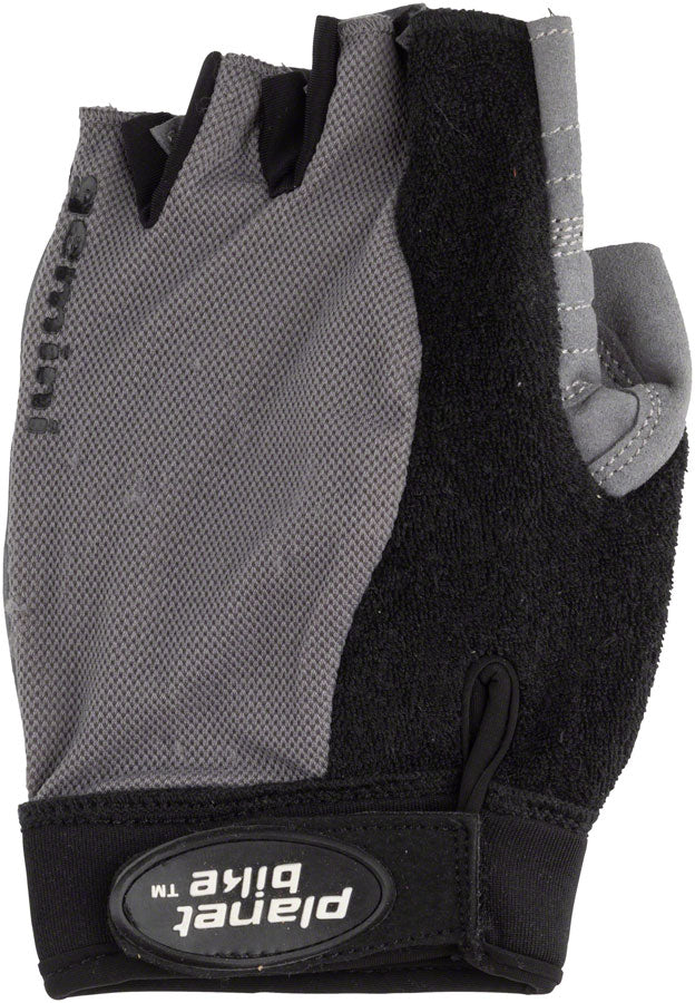 Gants Planet Bike Gemini - Noir Doigt Court Moyen