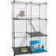 GBruno Parque para Gatos de 3 Niveles - Elegante y Espacioso