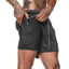 Shorts de course 2-en-1 pour hommes pour un mode de vie actif