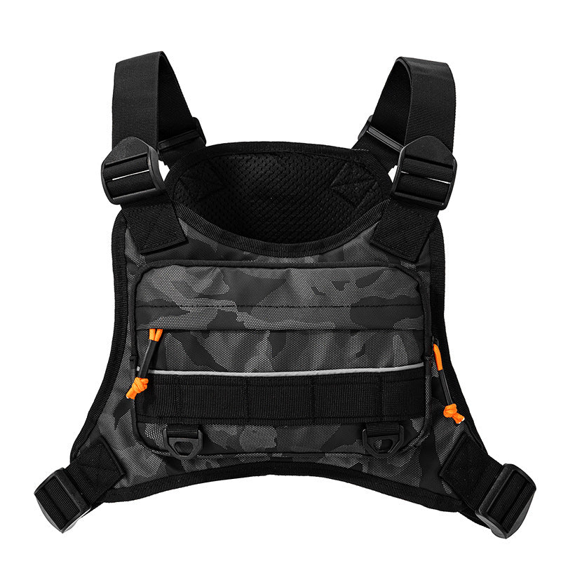 Chaleco Funcional para Hombre con Bolsillos - Bolsa de Viaje Versátil