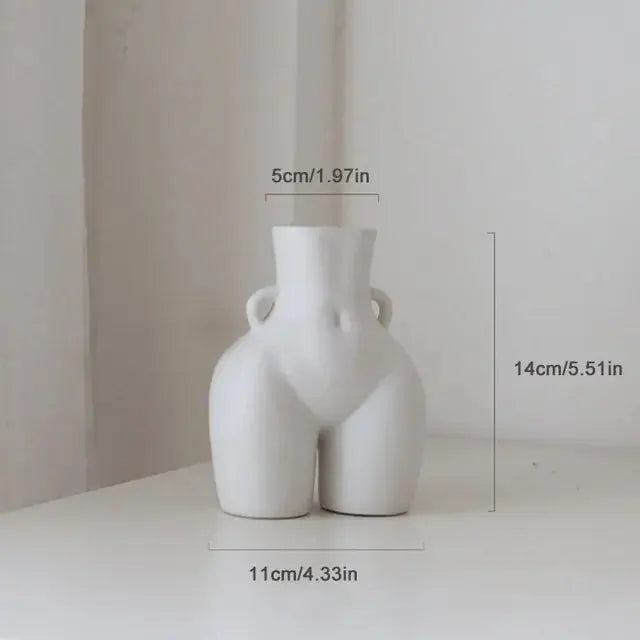Vases en céramique corps humain - Décor unique pour la maison