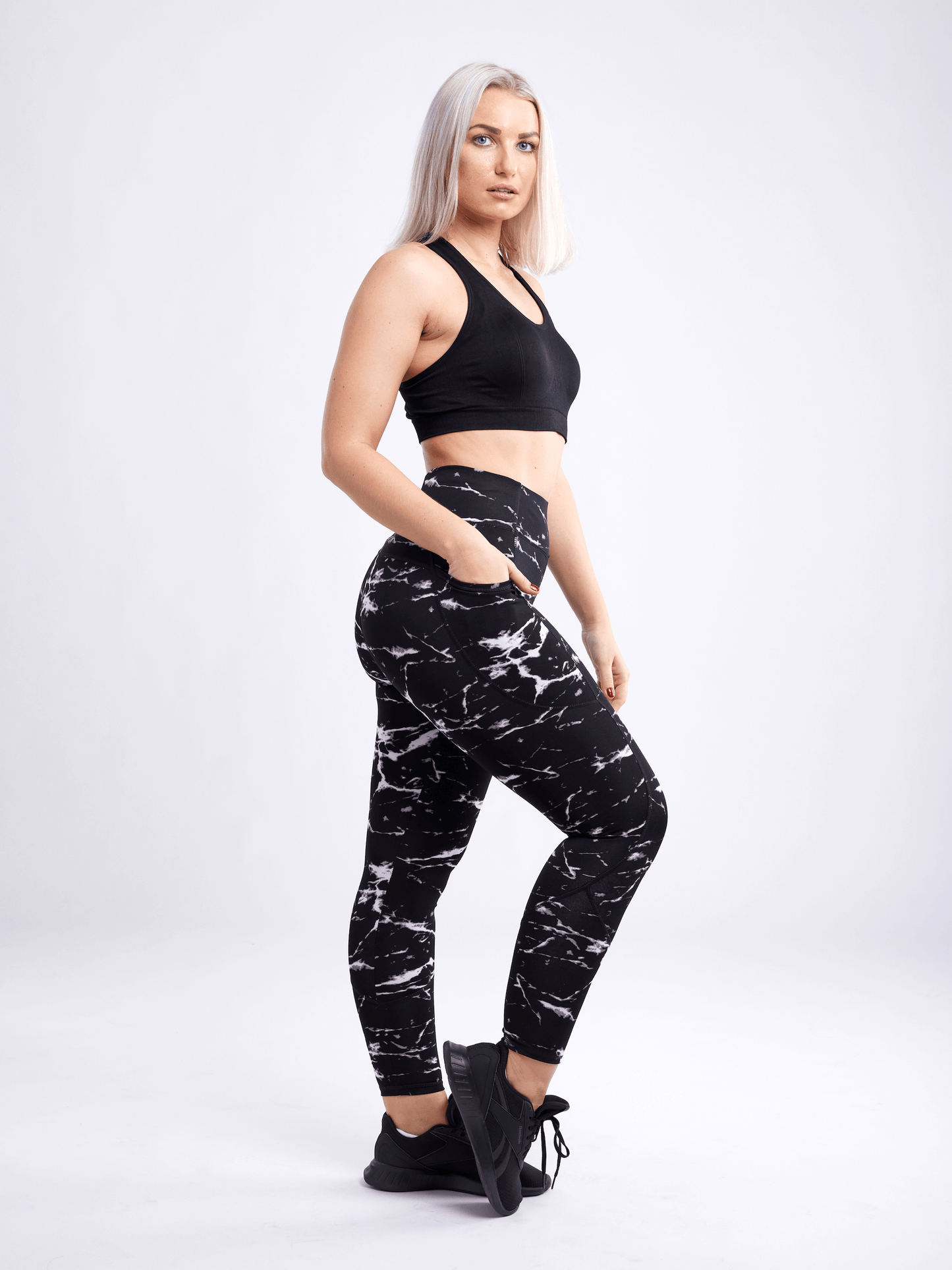 Leggings Clásicos de Gimnasio de Cintura Alta JupiterGear con Bolsillos