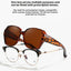 Gafas de sol polarizadas con clip para miopía de gran tamaño