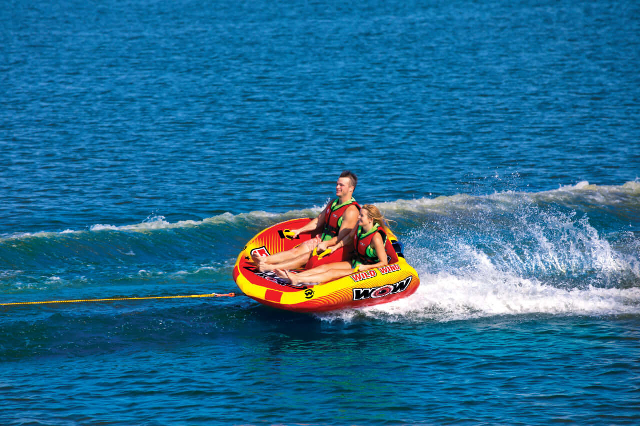 WOW Sports Wild Wing 2-Person Towable Water Tube