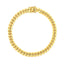14k Yellow Gold Classic Miami Cuban Solid Bracelet - 7.0mm